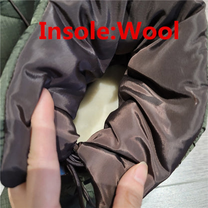 Snow Boots Platforms Casual Short Shoes for Woman