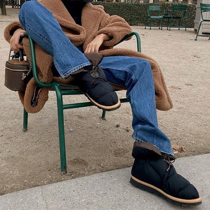 Snow Boots Platforms Casual Short Shoes for Woman