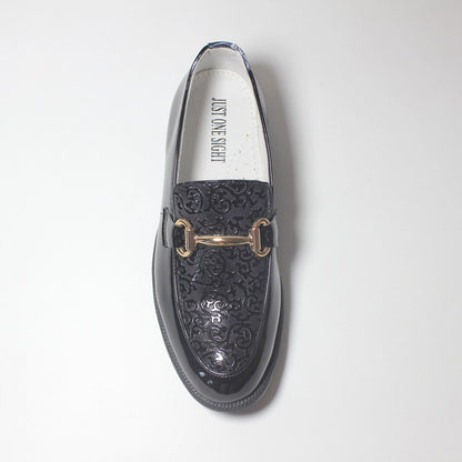 Formal Shoe For Party Wedding Black Patent Leather
