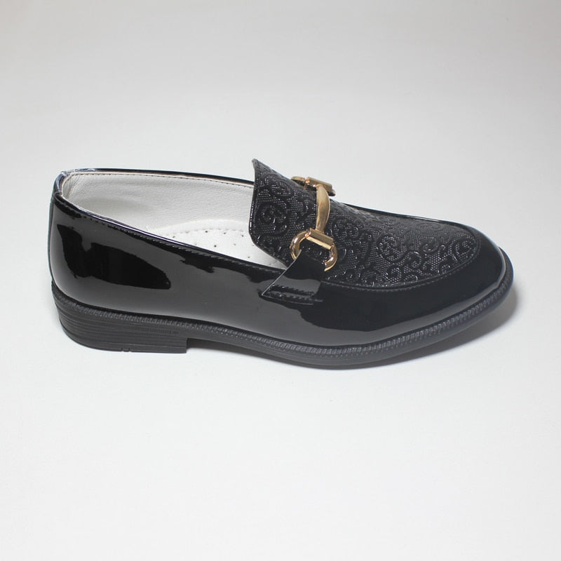 Formal Shoe For Party Wedding Black Patent Leather