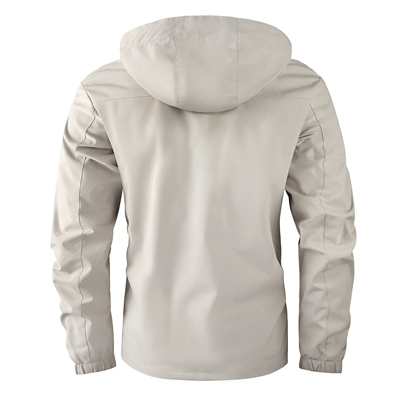 Waterproof Windbreaker Hooded Winter Jacket