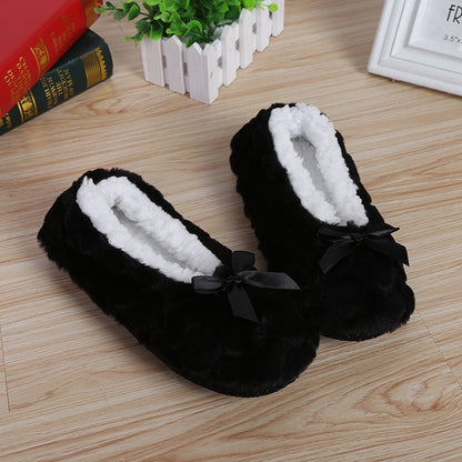 Thick Faux Fur Fluffy Slipper for Womens Indoor Slippers