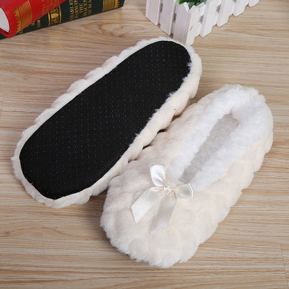 Thick Faux Fur Fluffy Slipper for Womens Indoor Slippers