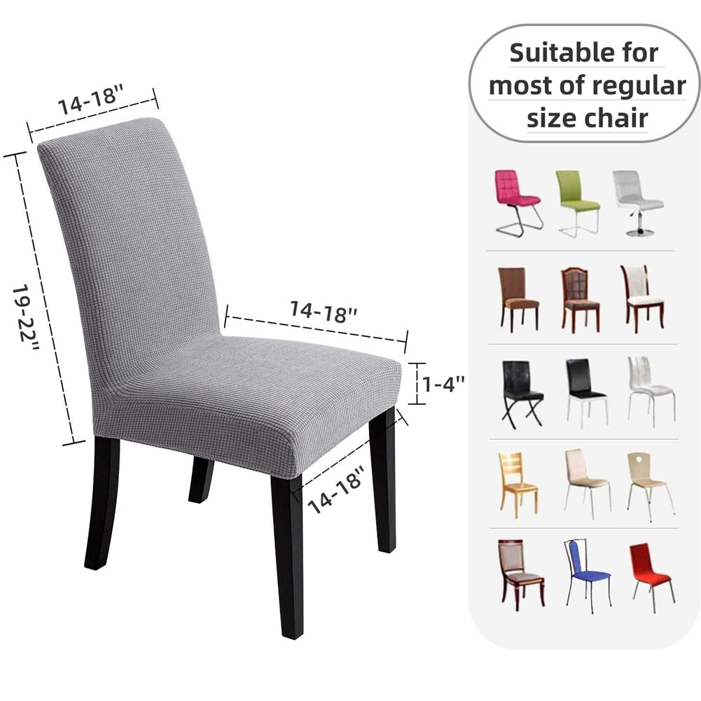 Geometric Spandex Chair Cover For Dining Room 3d Crystal Chairs Covers