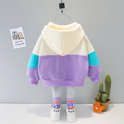 Hooded Casual T Shirt Pants Toddler Infant Children Sets