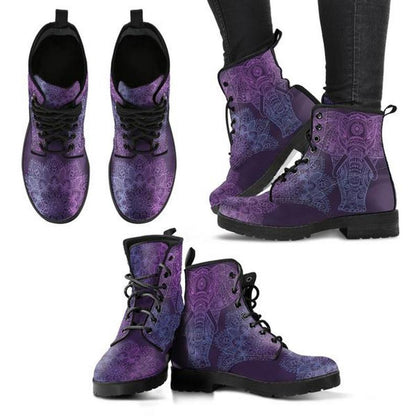 HOT Skeleton Women Snow Ankle Boots Motorcycle Skull Pansy Low Heels Shoes