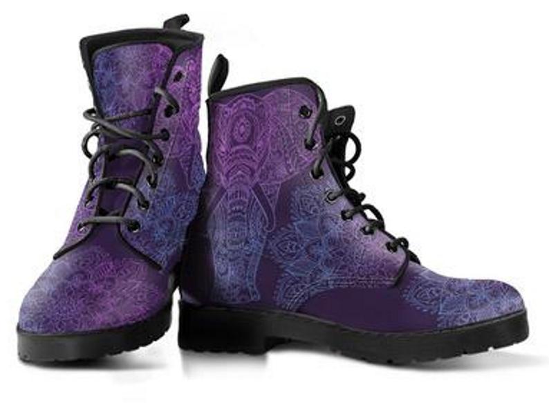 HOT Skeleton Women Snow Ankle Boots Motorcycle Skull Pansy Low Heels Shoes