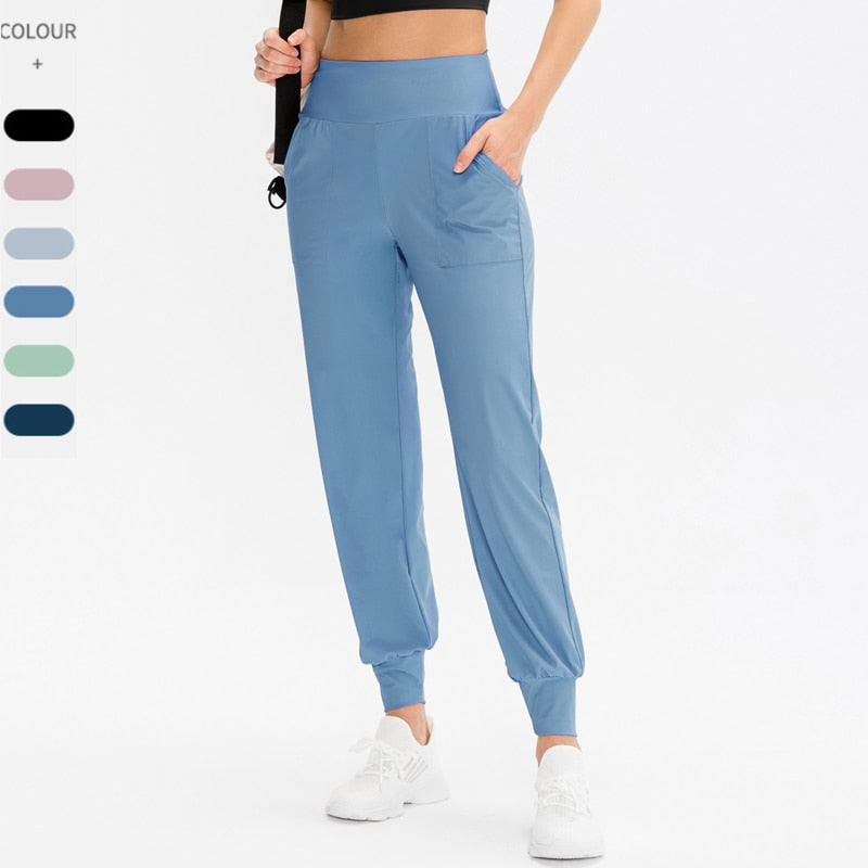 High Waist Women Joggers Pants For Yoga - Azahshopping