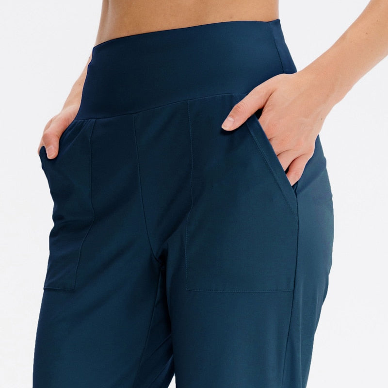 High Waist Women Joggers Pants For Yoga - Azahshopping