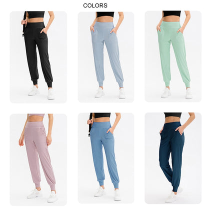 High Waist Women Joggers Pants For Yoga - Azahshopping
