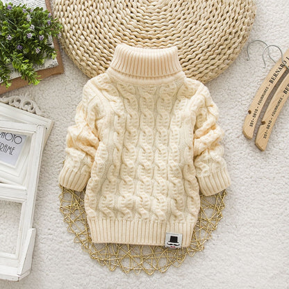 Tricots Turtleneck Pullover Baby Winter Sweaters