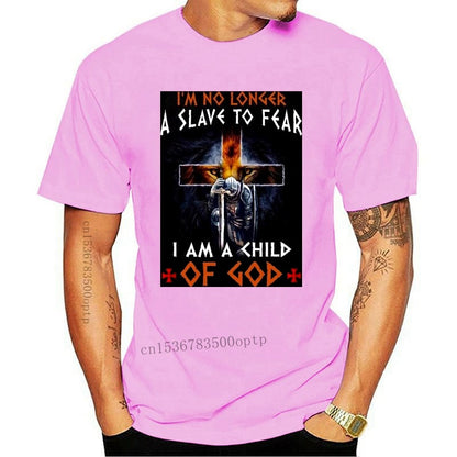 IM No Longer A Slave To Fear I Am A Child Of God T Shirt