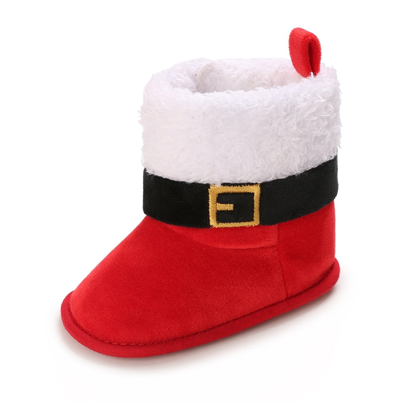 Infant Newborn Booties Santa Foot Socks for Baby