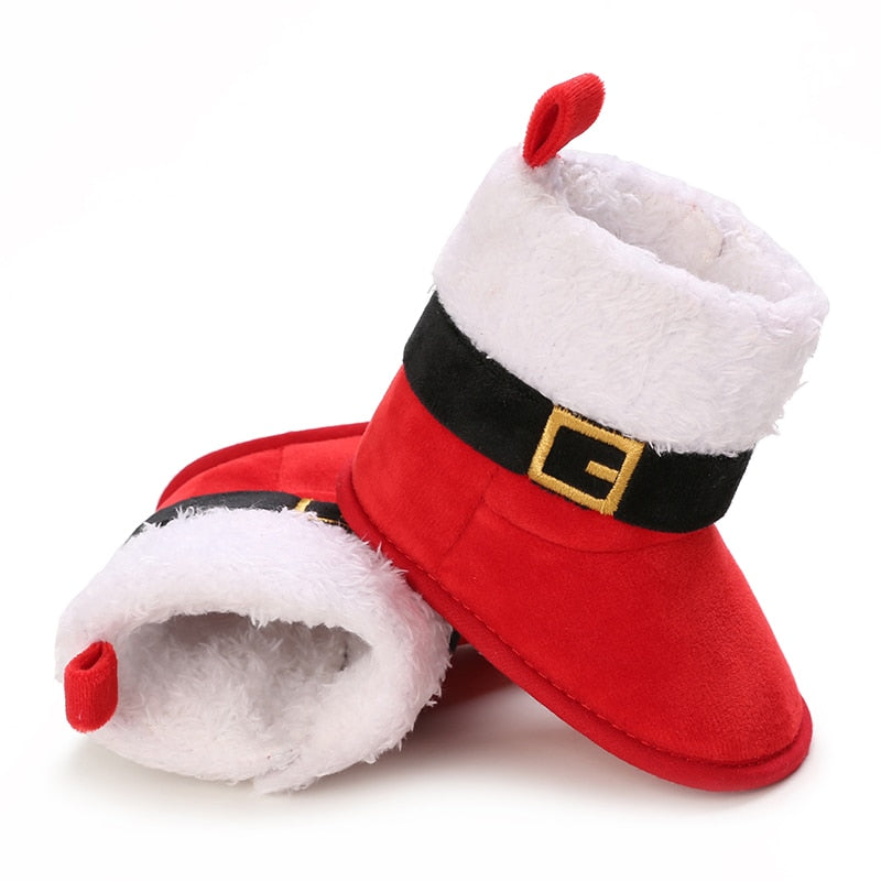 Infant Newborn Booties Santa Foot Socks for Baby