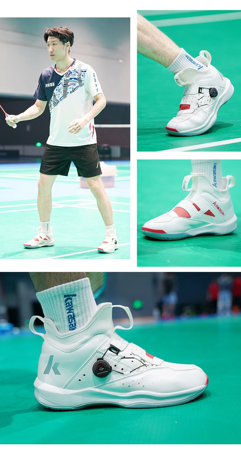 Kawasaki Badminton Shoes Breathable Anti-slippery Sport Shoes For Women