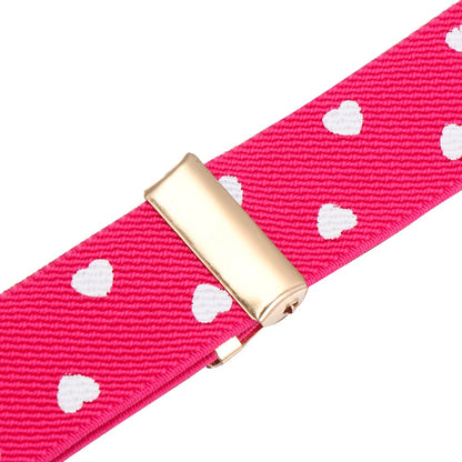 Kids Elastic Belts Girl Stretch Waist Belt Adjustable