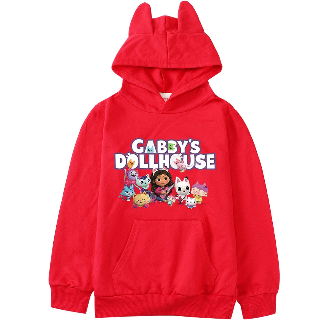 Gabbys Dollhouse Long Sleeve Hoodies