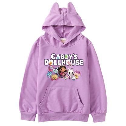 Gabbys Dollhouse Long Sleeve Hoodies