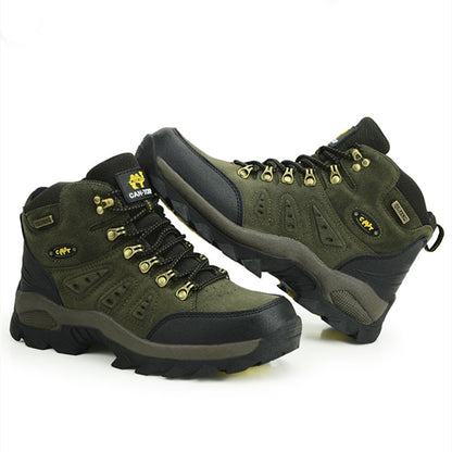 Fur Non Slip Winter Hiking Boots for Men