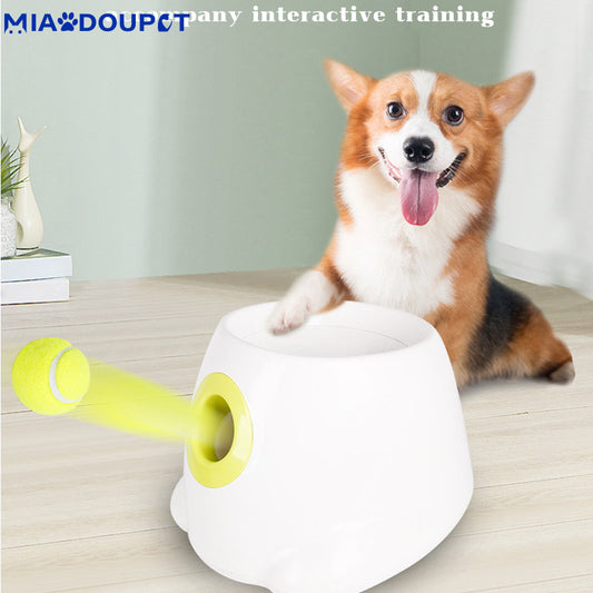 Miaodoupet Automatic Dog Training Toys Throwing Ball Machine