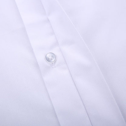 Long-sleeve Formal Business Standard-fit White Shirts (cufflinks Included) - Shirts