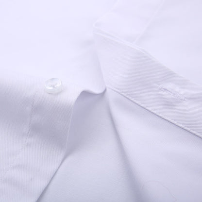 Long-sleeve Formal Business Standard-fit White Shirts (cufflinks Included) - Shirts