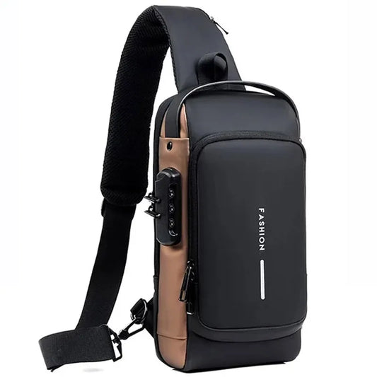 Anti-theft USB Shoulder Bag