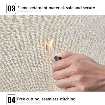 Moisture-proof Self-adhesive Wallpaper Home Decoration 3d Wall Sickers Fireproof