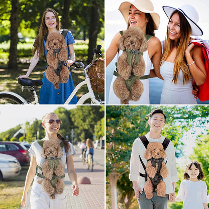 Pet Dog Carrier Bag Carrier For Dogs Backpack Out Double Shoulder Portable Travel Backpack