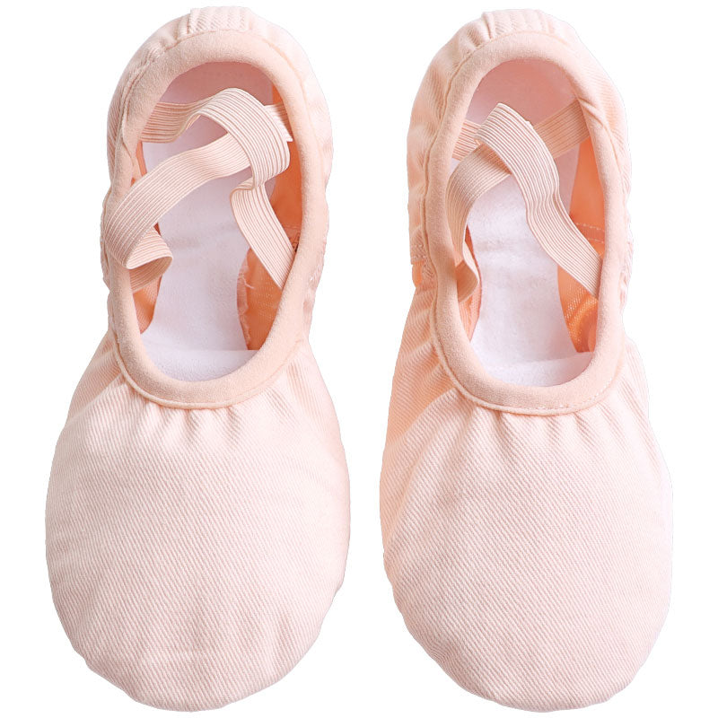 Professional Ballet Shoes Soft Three Split Sole Ballerina Dance Shoes