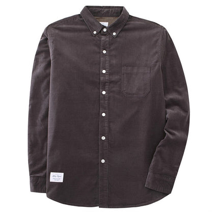 Thick Fleece Lining Thermal Shirt Long Sleeve Winter Shirts - Shirts