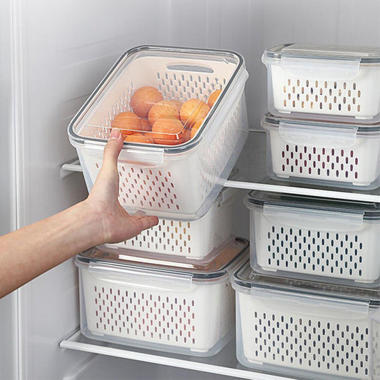 Refrigerator Storage Box Fridge Organizer Fresh Vegetable Fruit Boxes