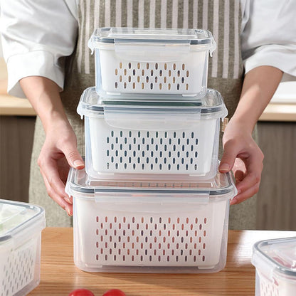 Refrigerator Storage Box Fridge Organizer Fresh Vegetable Fruit Boxes