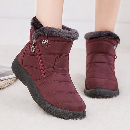 Waterproof Non-slip Platform Ankle Boots for Women