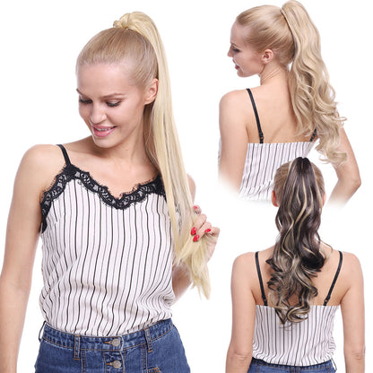 Synthetic 12-26inch Claw Clip On Ponytail Hair Extension