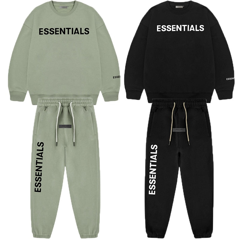 Kid Clothes ESSENTIALS Suits Sweatshirts + Sweatpants 2 Piece Set