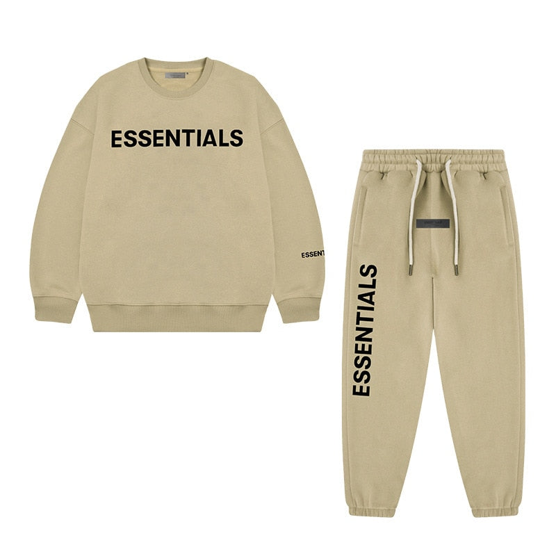 Kid Clothes ESSENTIALS Suits Sweatshirts + Sweatpants 2 Piece Set