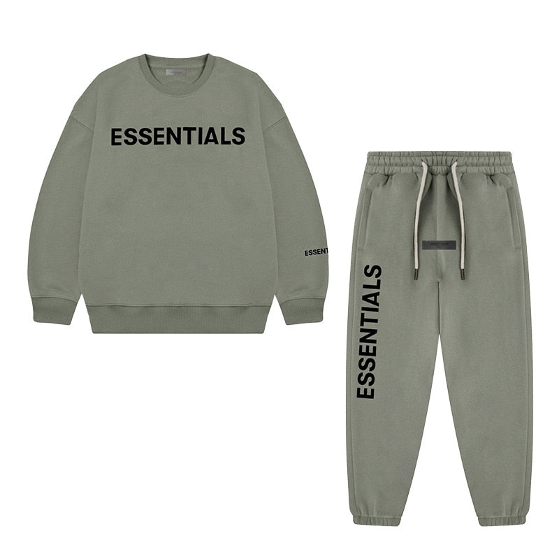 Kid Clothes ESSENTIALS Suits Sweatshirts + Sweatpants 2 Piece Set