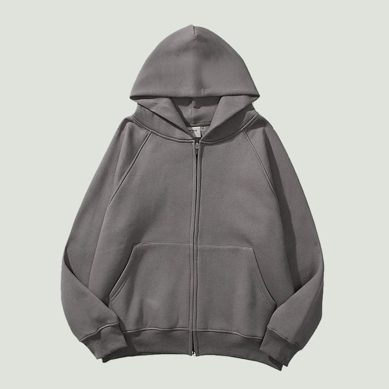 Brand Oversize Fleece Hoodies Sweatshirt