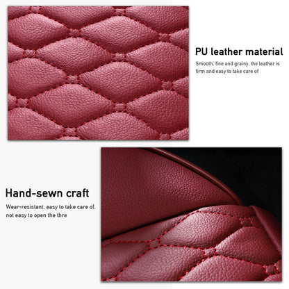 Luxury Car Seat Cushion Pu Leather Car Seat Covers Universal
