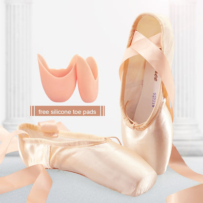 Sales Satin Ballet Pointe Shoes Professional Girls Ballerina