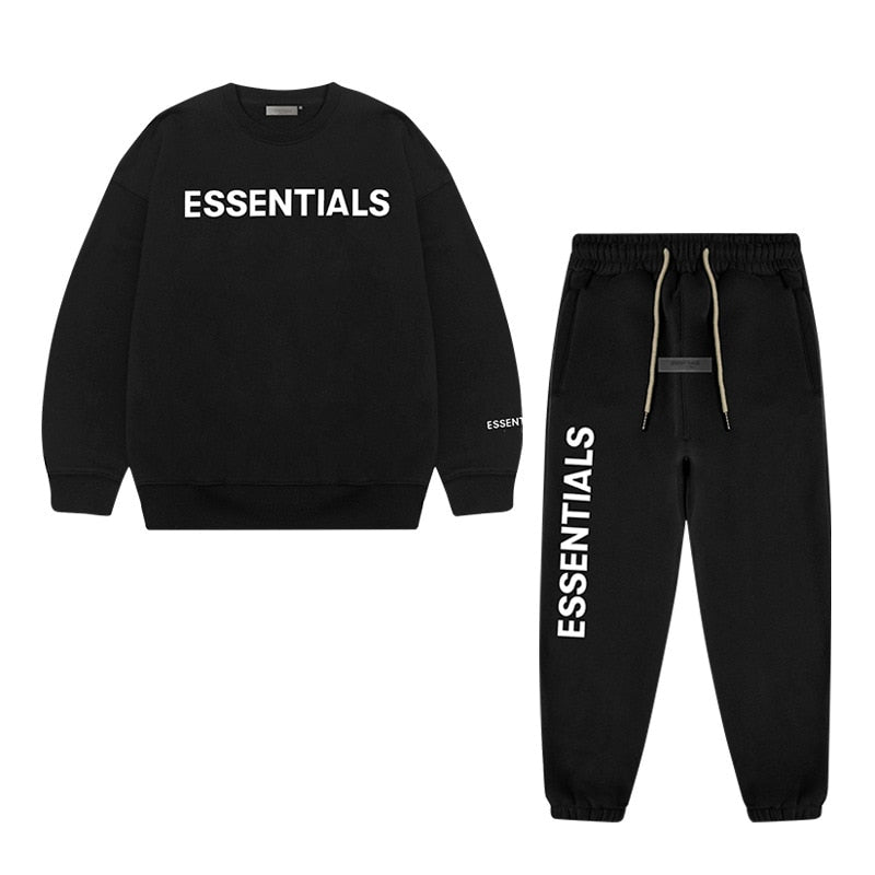 Kid Clothes ESSENTIALS Suits Sweatshirts + Sweatpants 2 Piece Set