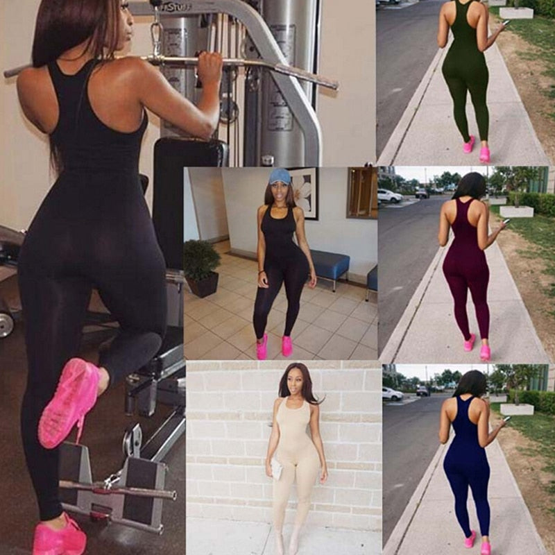 Sexy Sleeveless Summer Jumpsuit For Women