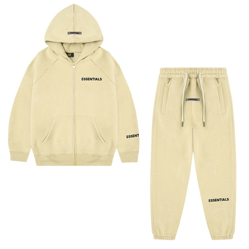 ESSENTIALS Hoodie + Sweatpants Two Piece Set for Kids