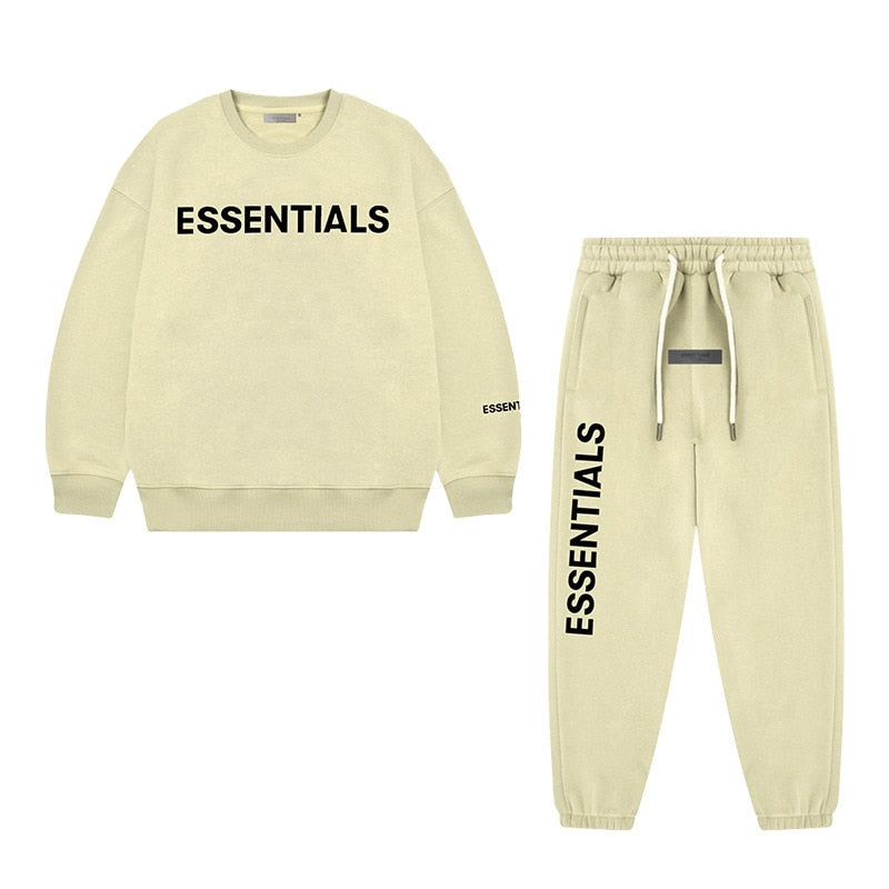 Kid Clothes ESSENTIALS Suits Sweatshirts + Sweatpants 2 Piece Set