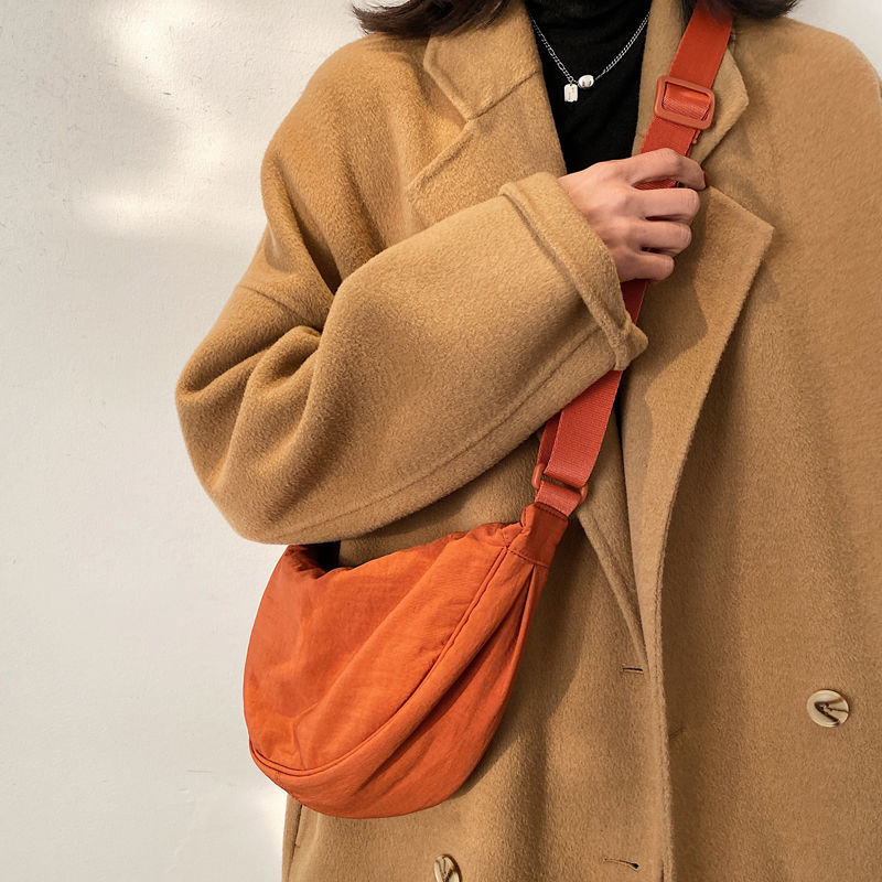 Ladies Vintage Nylon Hobos Small Shoulder Bags