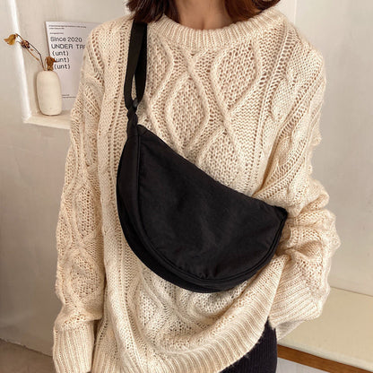 Ladies Vintage Nylon Hobos Small Shoulder Bags