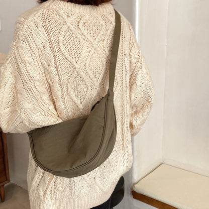 Ladies Vintage Nylon Hobos Small Shoulder Bags