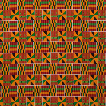 Soft Classic Ankara African Prints Kente Fabric Real Wax 100% Cotton - Azahshopping