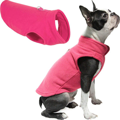 Solid Fleece Cat Clothes Winter Sphinx Cat Vest Harness